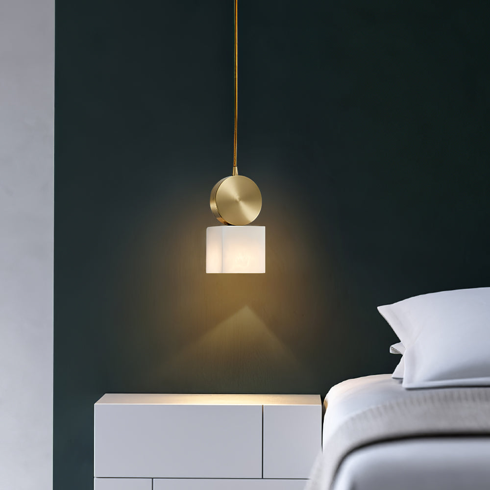 Salen hanglamp Albast & messing