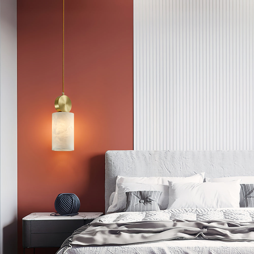 Salen hanglamp Albast & messing