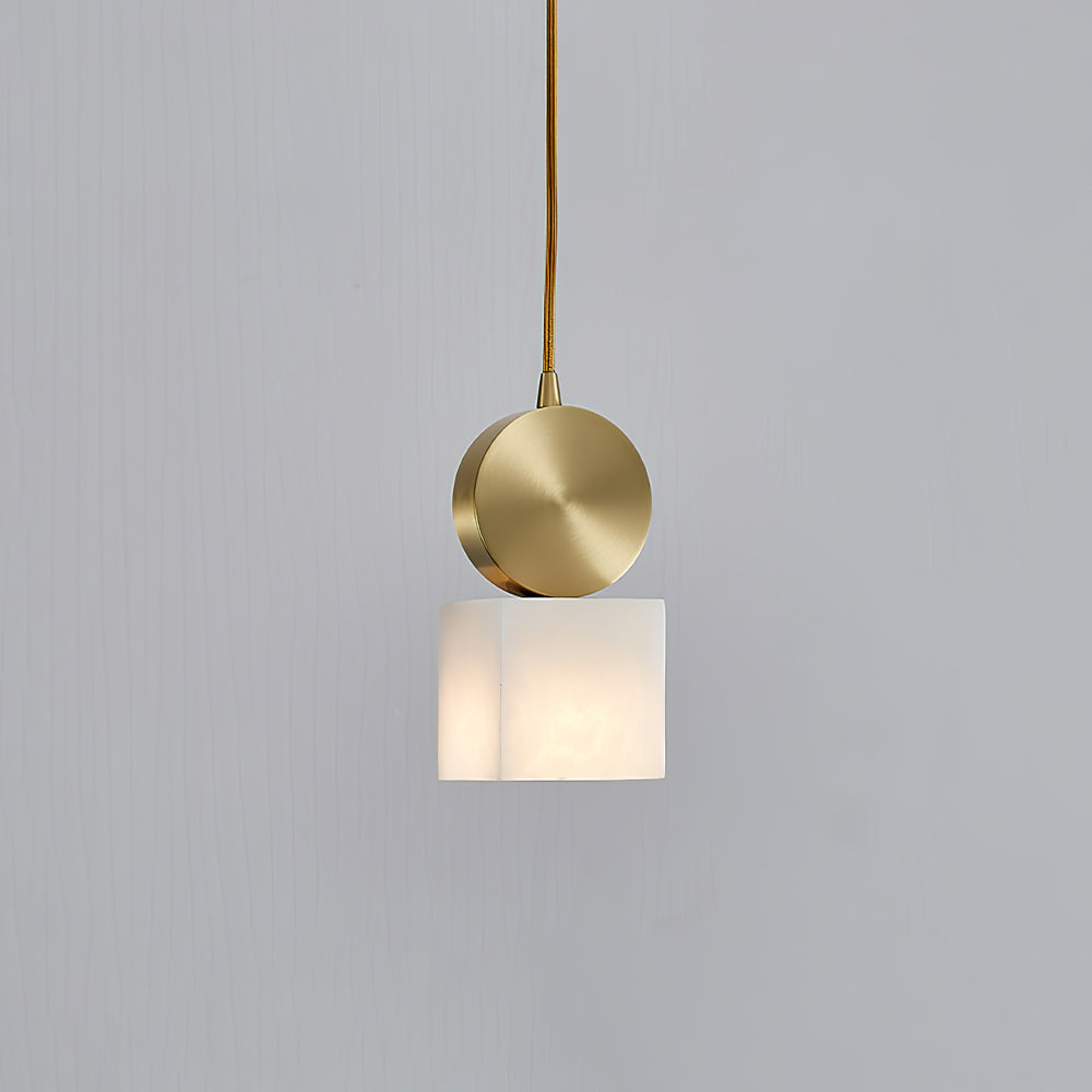 Salen hanglamp Albast & messing