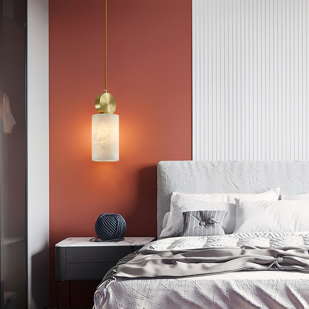 Salen hanglamp Albast & messing