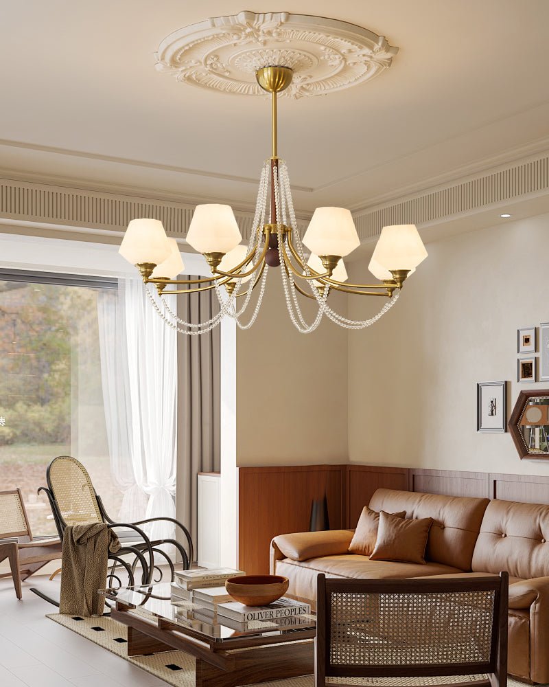 Othaus Traditionele Elegantie Vintage Hout Kroonluchter