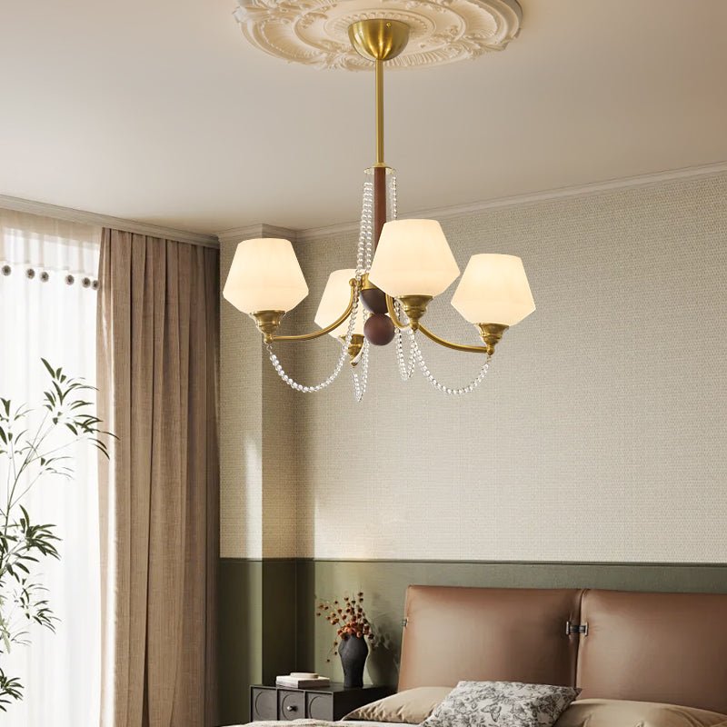 Othaus Traditionele Elegantie Vintage Hout Kroonluchter