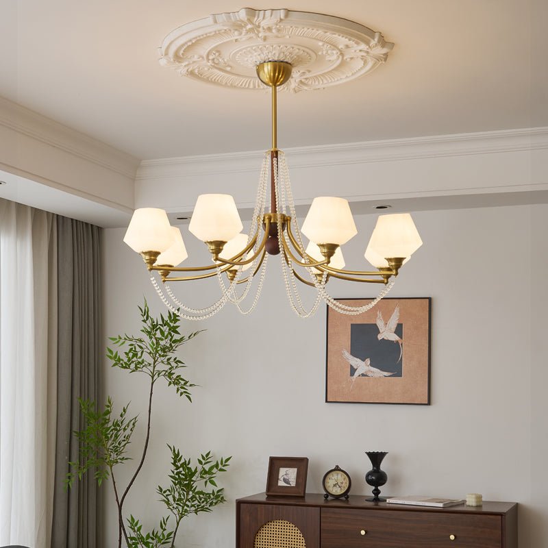 Othaus Traditionele Elegantie Vintage Hout Kroonluchter