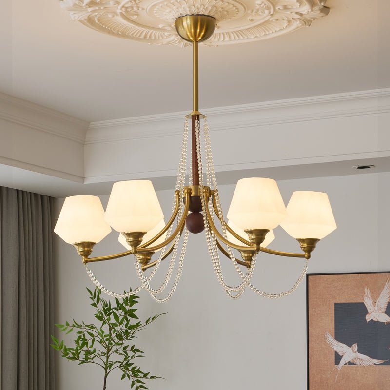 Othaus Traditionele Elegantie Vintage Hout Kroonluchter