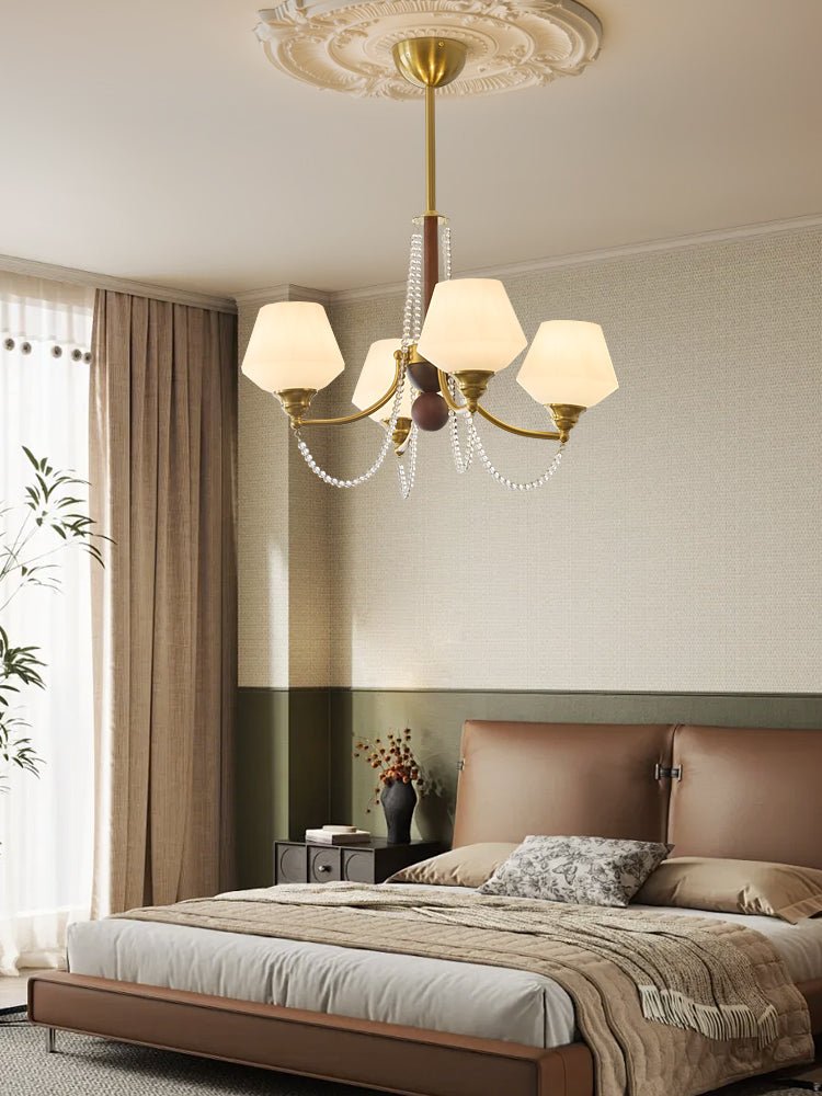 Othaus Traditionele Elegantie Vintage Hout Kroonluchter