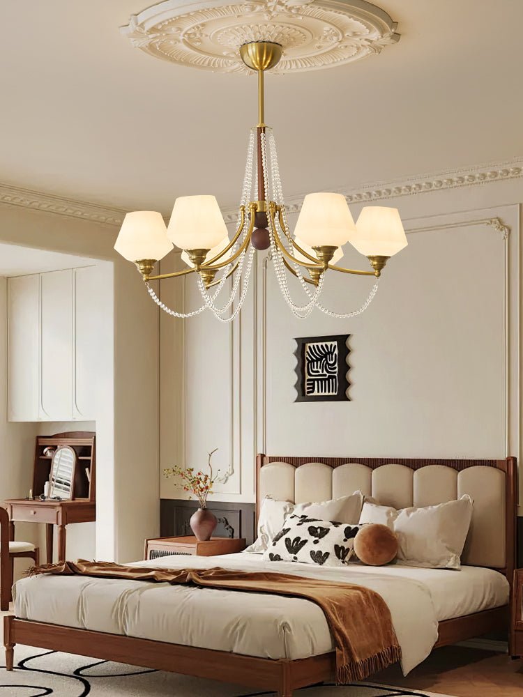 Othaus Traditionele Elegantie Vintage Hout Kroonluchter