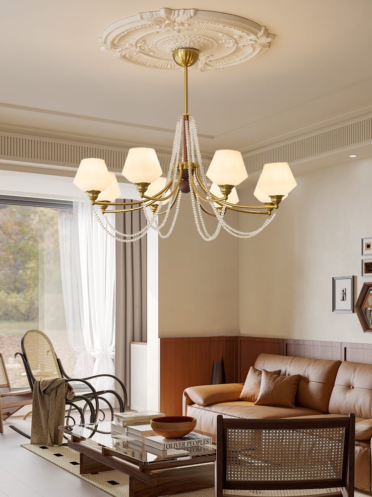 Othaus Traditionele Elegantie Vintage Hout Kroonluchter