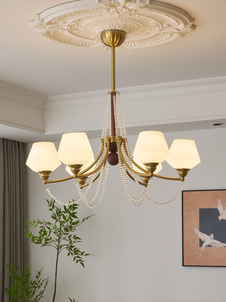 Othaus Traditionele Elegantie Vintage Hout Kroonluchter