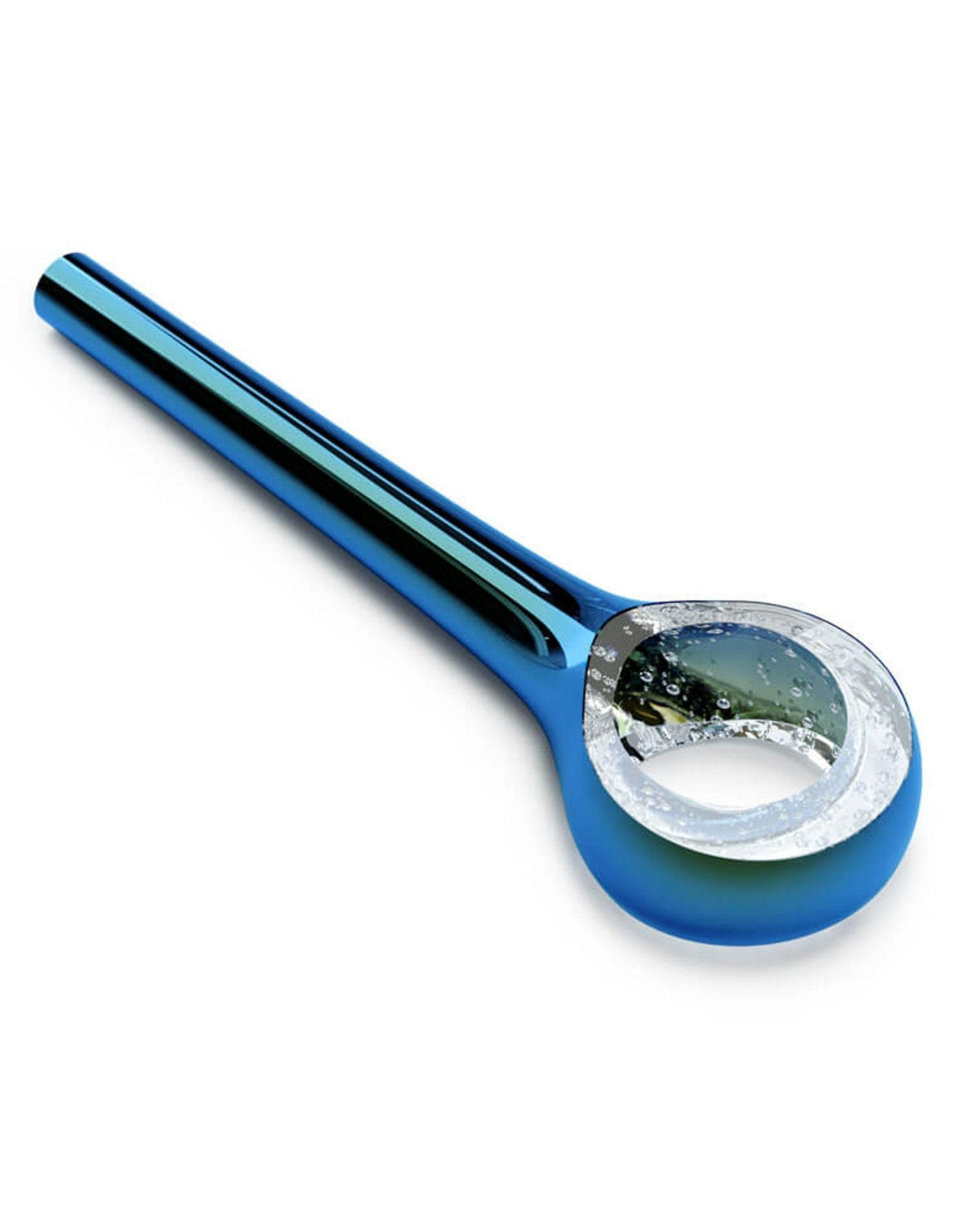 Cicarir kroonluchter met goudkleurige afwerking in glas