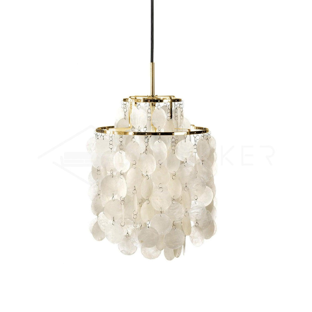 Rivena hanglamp Ronde Schelp Ring