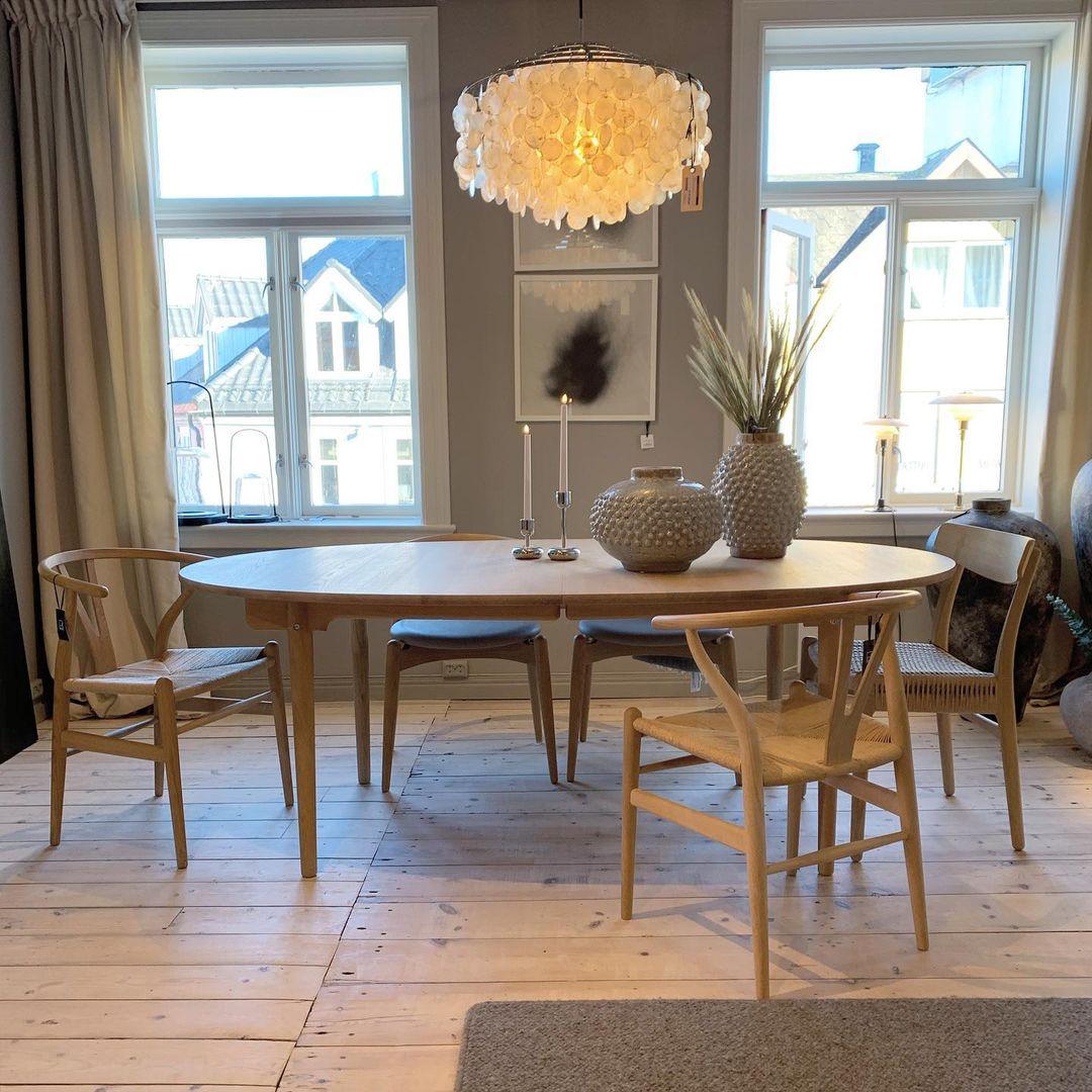 Rivena hanglamp Ronde Schelp Ring