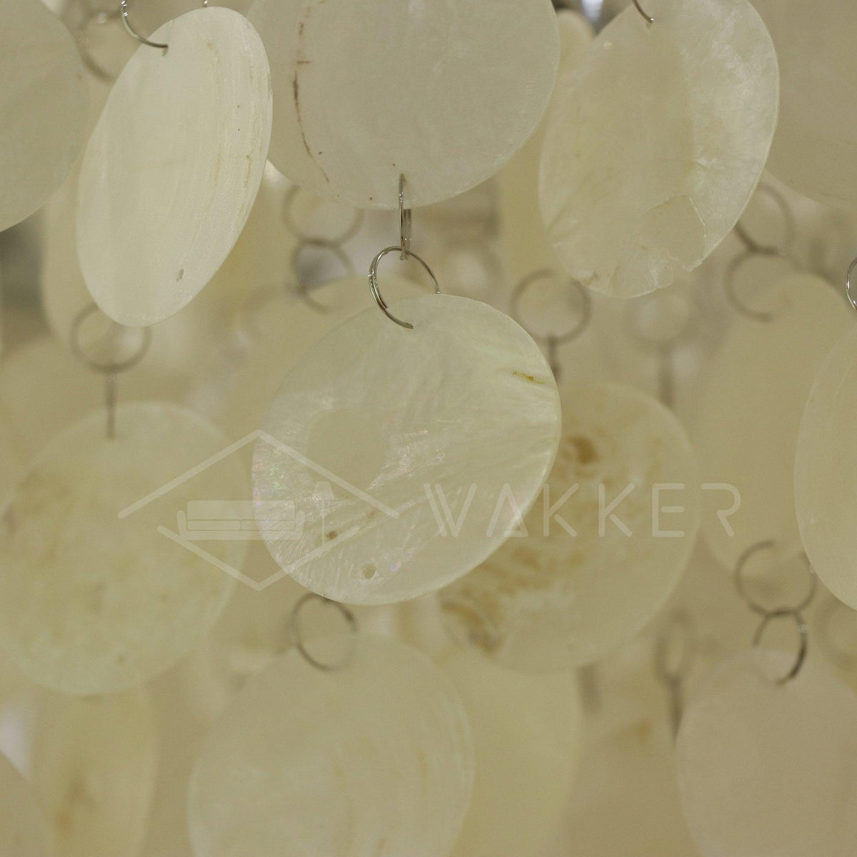 Rivena hanglamp Ronde Schelp Ring