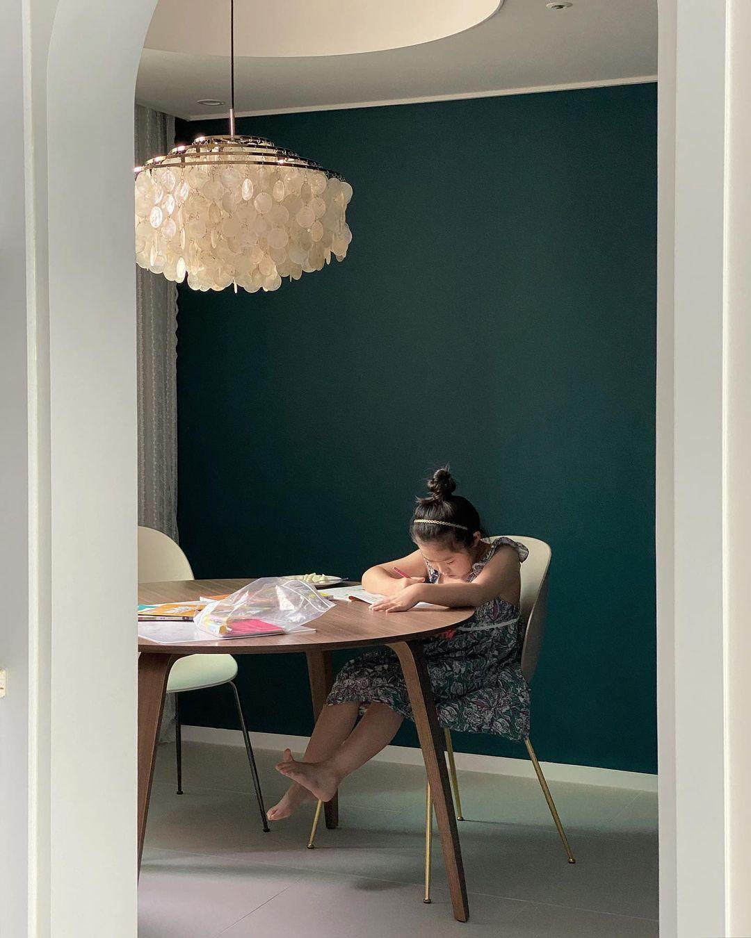 Rivena hanglamp Ronde Schelp Ring