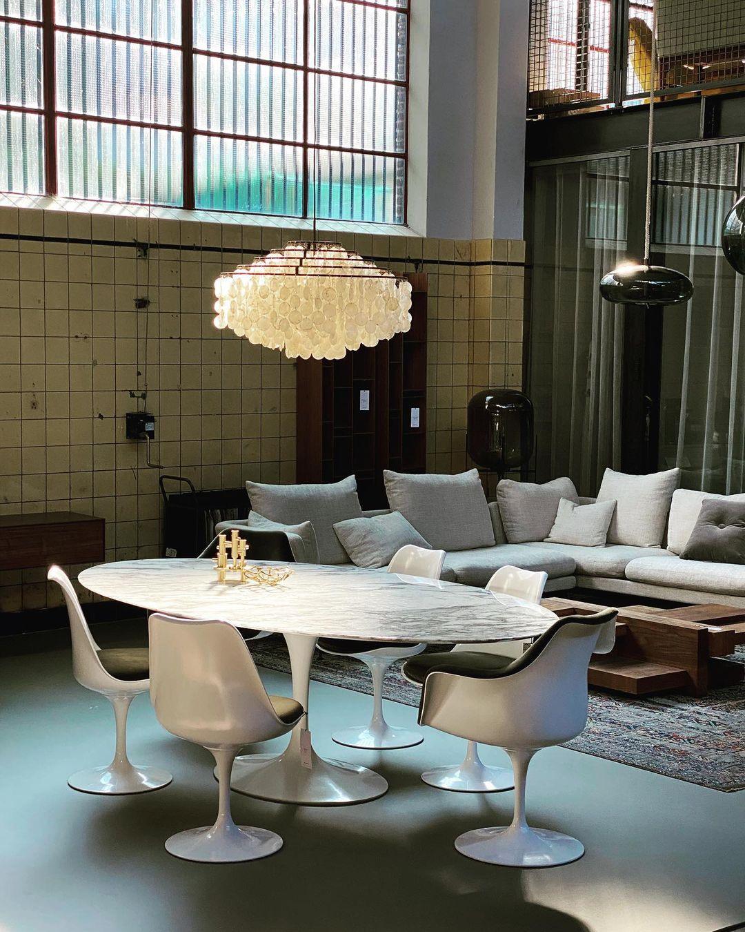 Rivena hanglamp Ronde Schelp Ring
