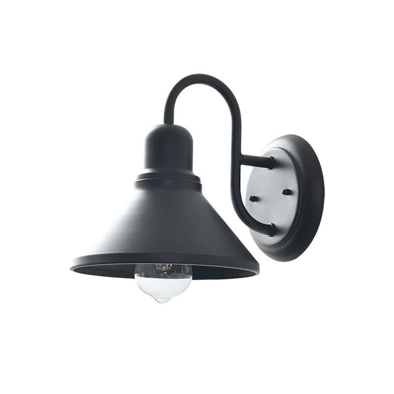 Elion Vintage conische buitenwandlamp