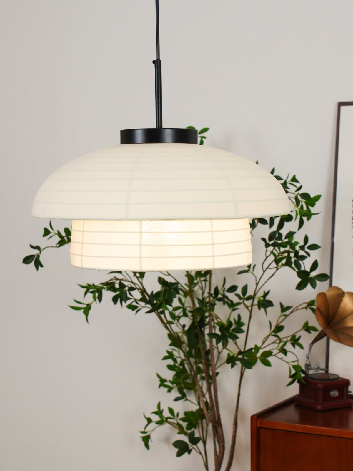Zelvin stoffen artistieke hanglamp