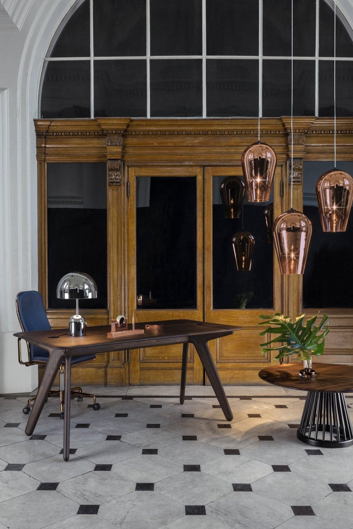 Adler Moderne hanglamp van glas