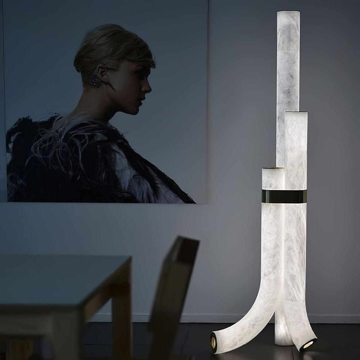 Sculpt vloerlamp