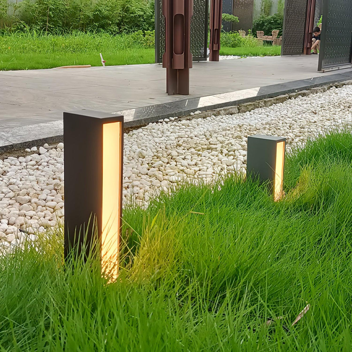 Ulzoril Minimalistische aluminium wandlamp voor padverlichting