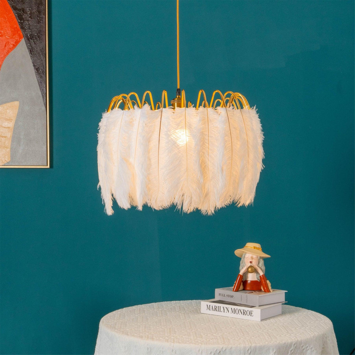 Imarisra Postmodern Luxe hanglamp met Bloemblaad
