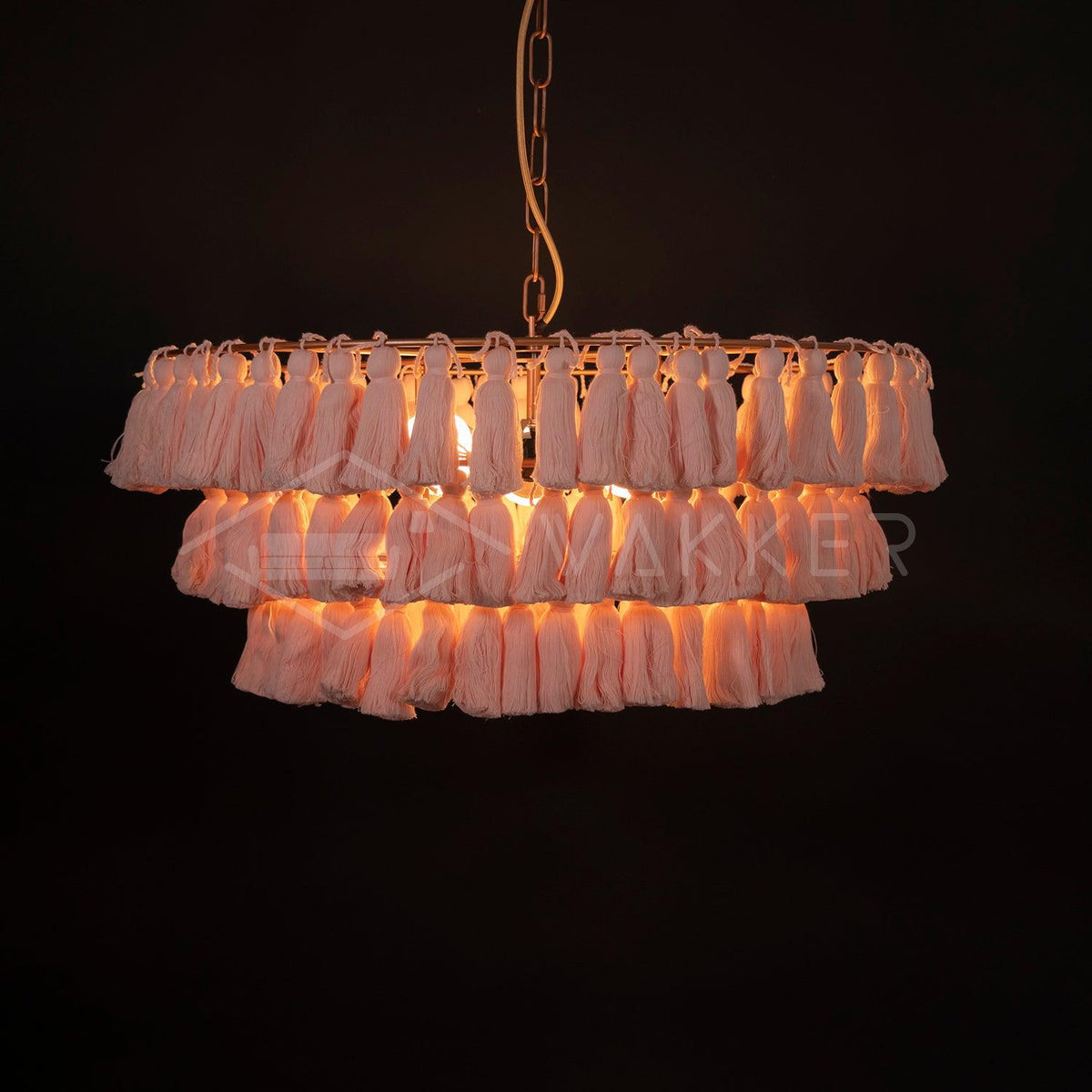 Arixo Kroonluchter Roze Bohemian Chic