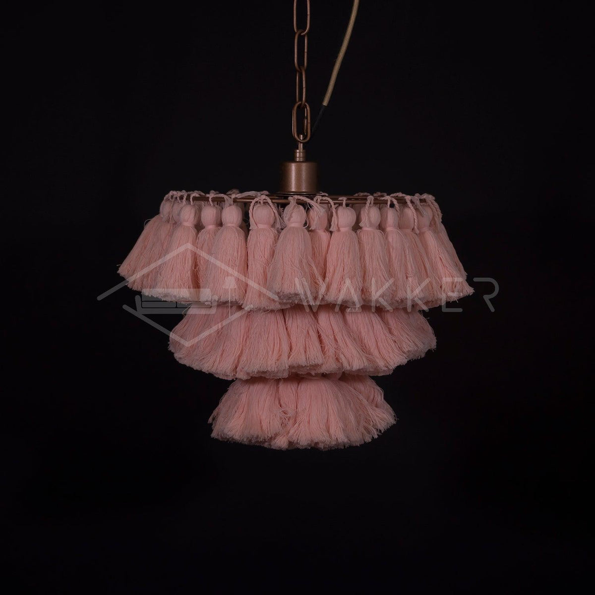 Arixo Kroonluchter Roze Bohemian Chic