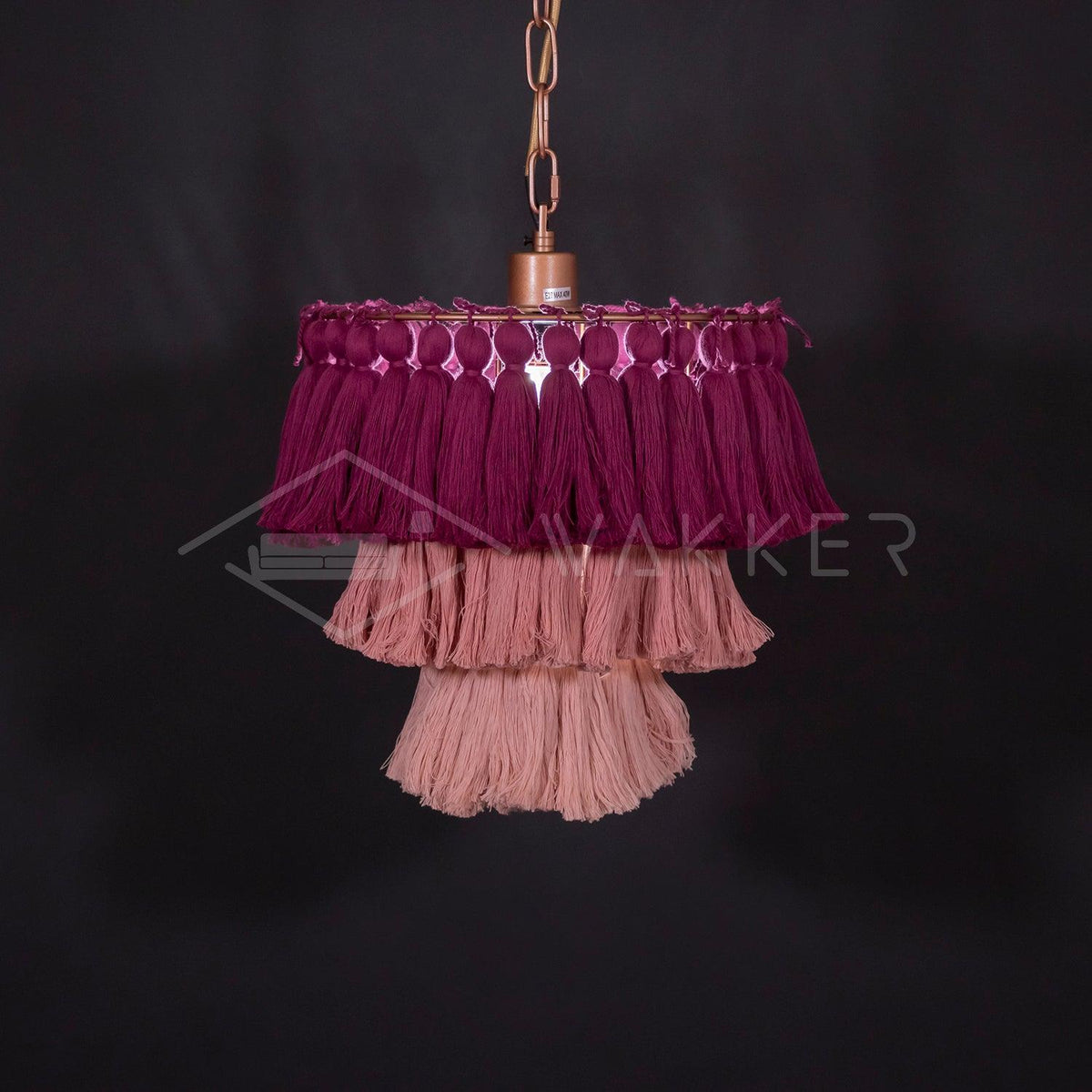 Arixo Kroonluchter Roze Bohemian Chic