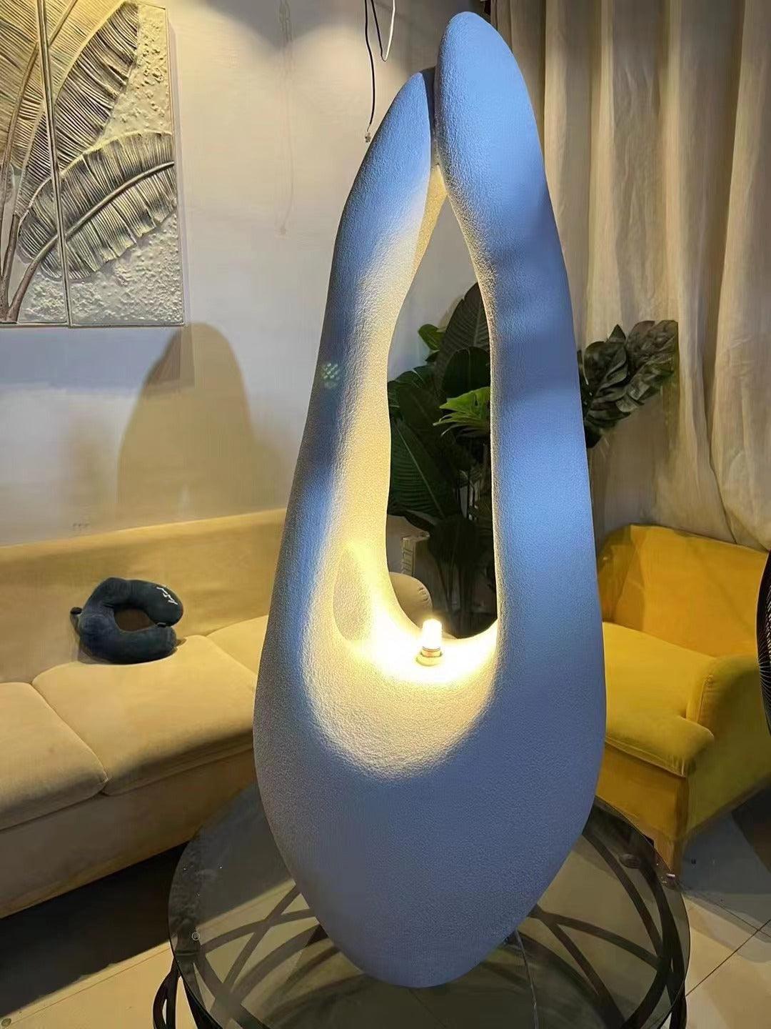 Luo minimalistische vloerlamp van polystyreen