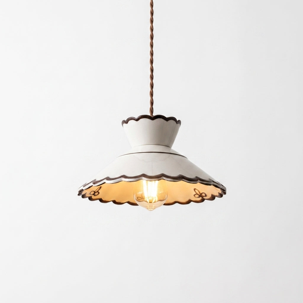 Odeline stekker-in hanglamp met stekker