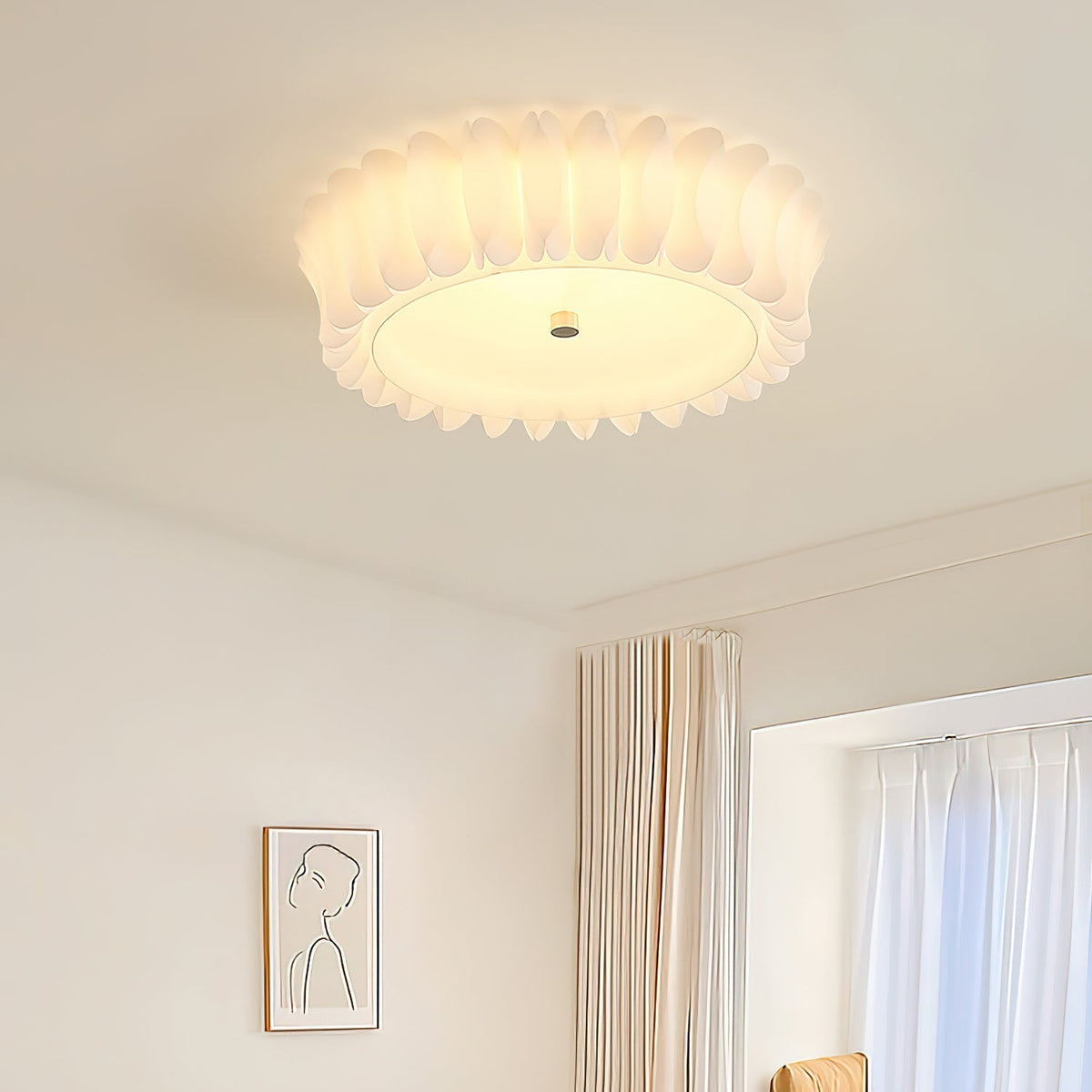 Petalis plafondlamp met LED
