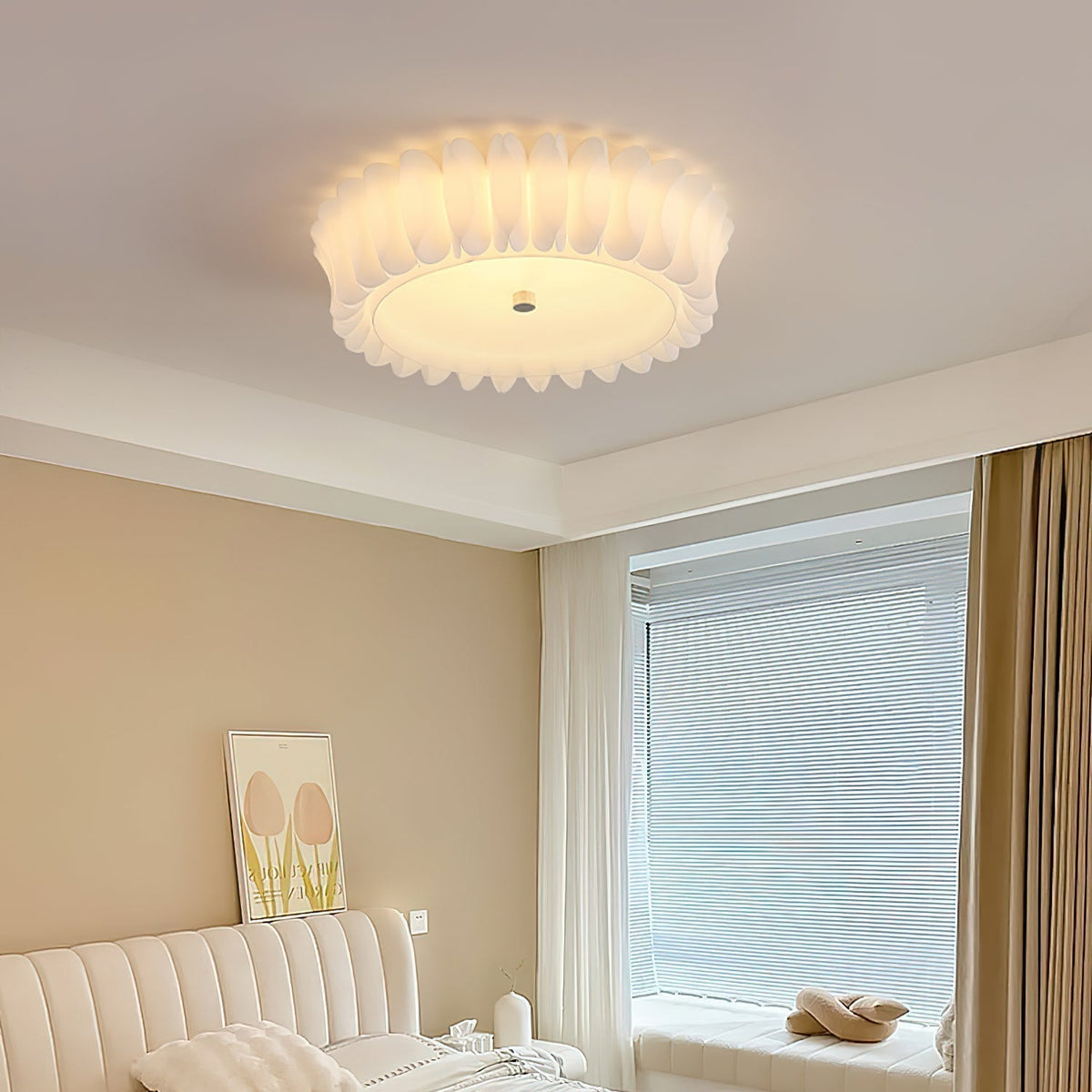 Petalis plafondlamp met LED