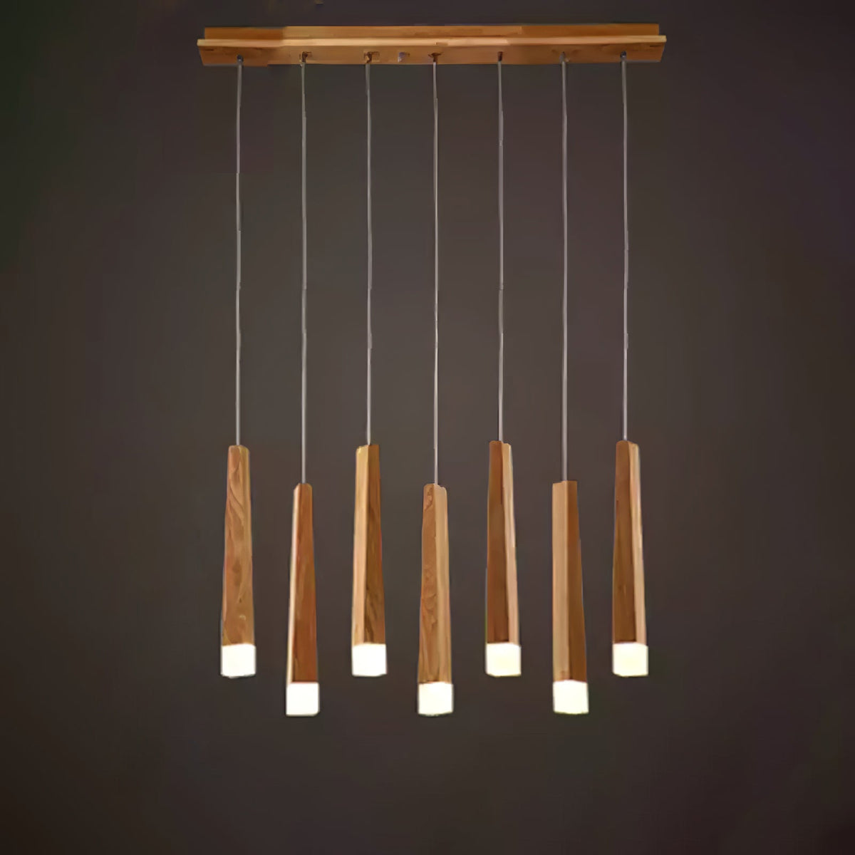 Sylielle Firewood Stick Hout Kroonluchter