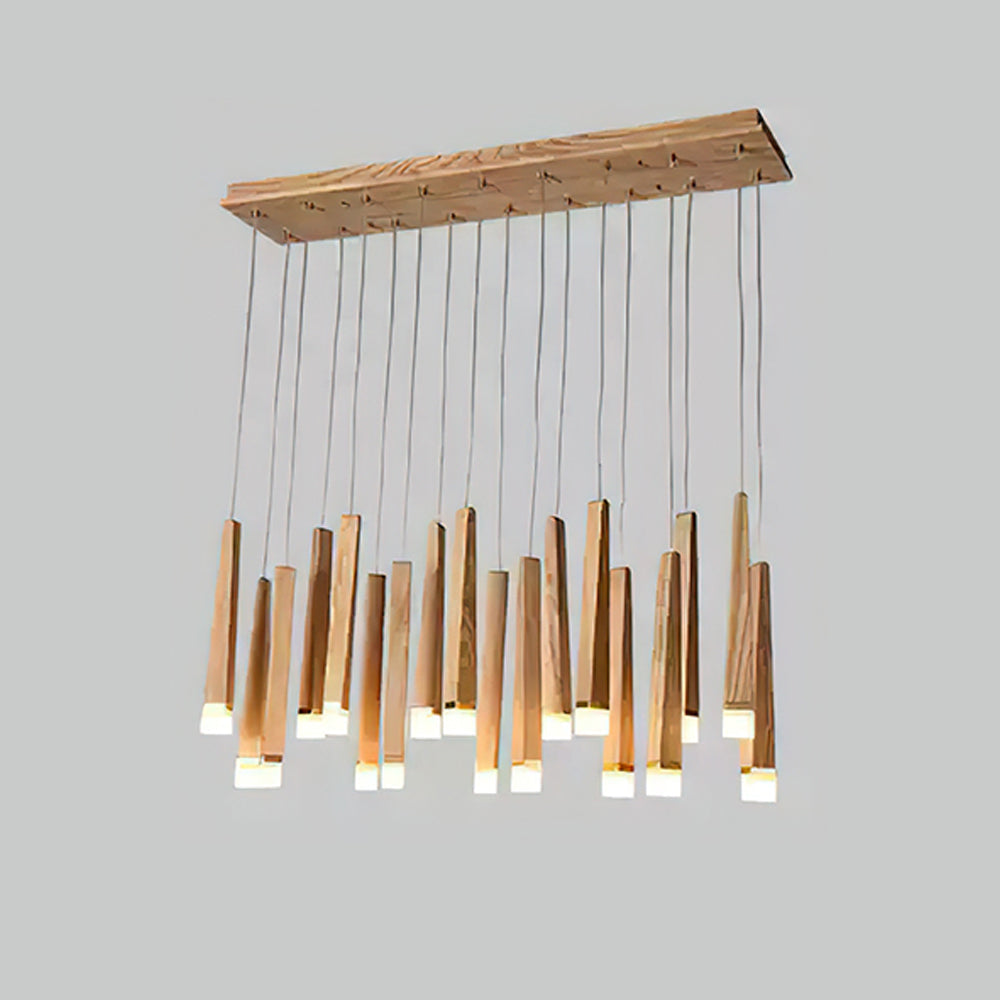 Sylielle Firewood Stick Hout Kroonluchter