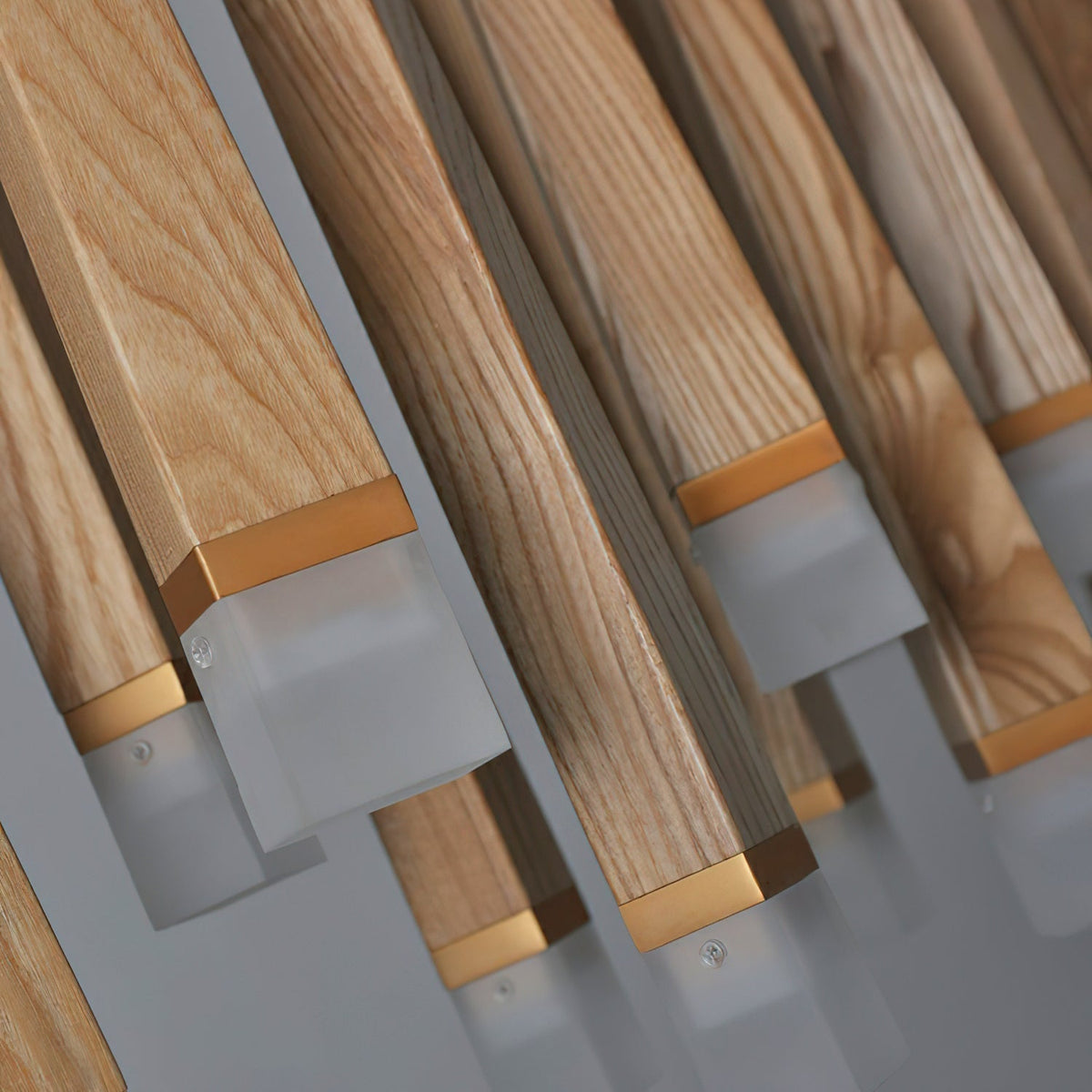 Sylielle Firewood Stick Hout Kroonluchter