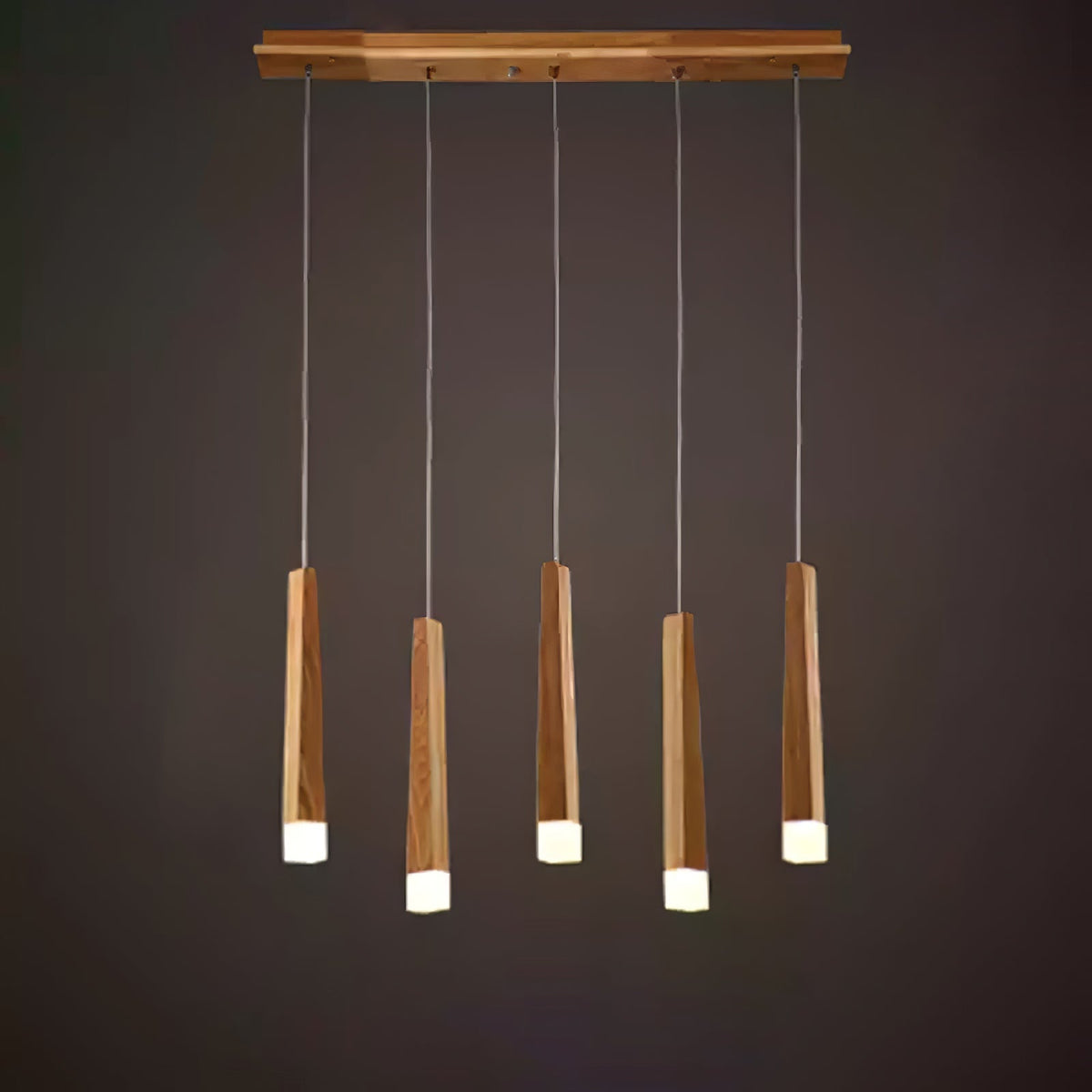 Sylielle Firewood Stick Hout Kroonluchter
