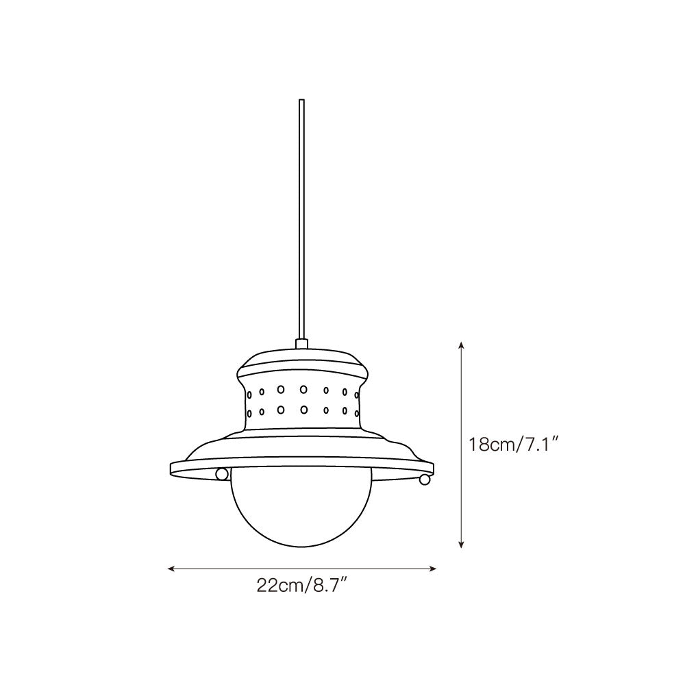 Terioenne hanglamp
