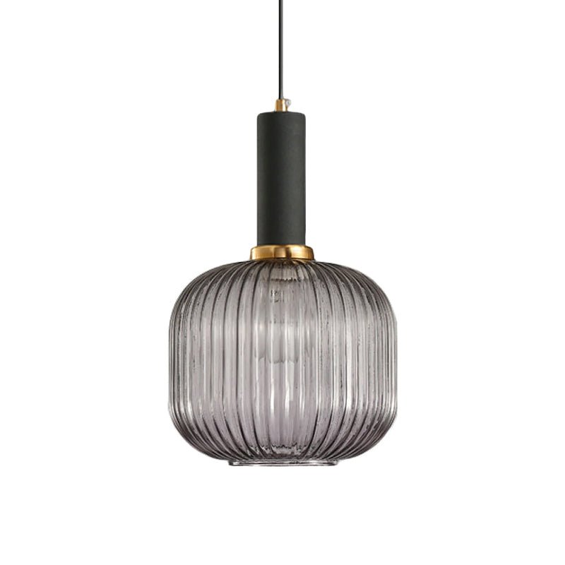 Viremont hanglamp van glas met ribbelglas