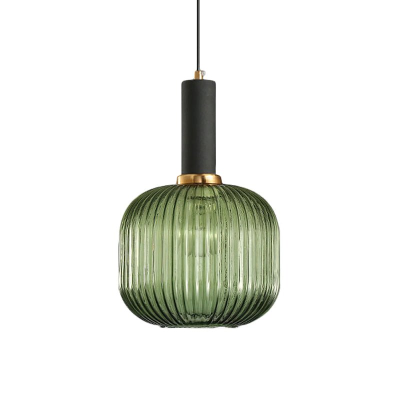 Viremont hanglamp van glas met ribbelglas