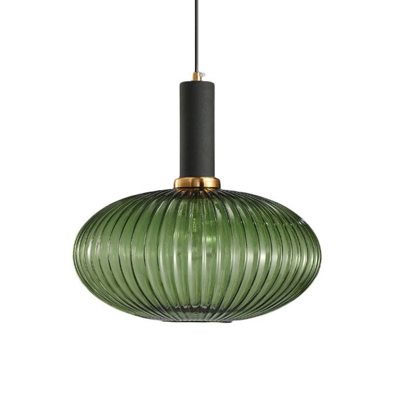 Viremont hanglamp van glas met ribbelglas