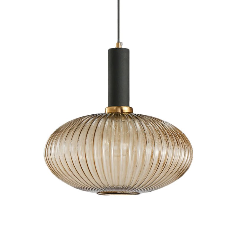 Viremont hanglamp van glas met ribbelglas