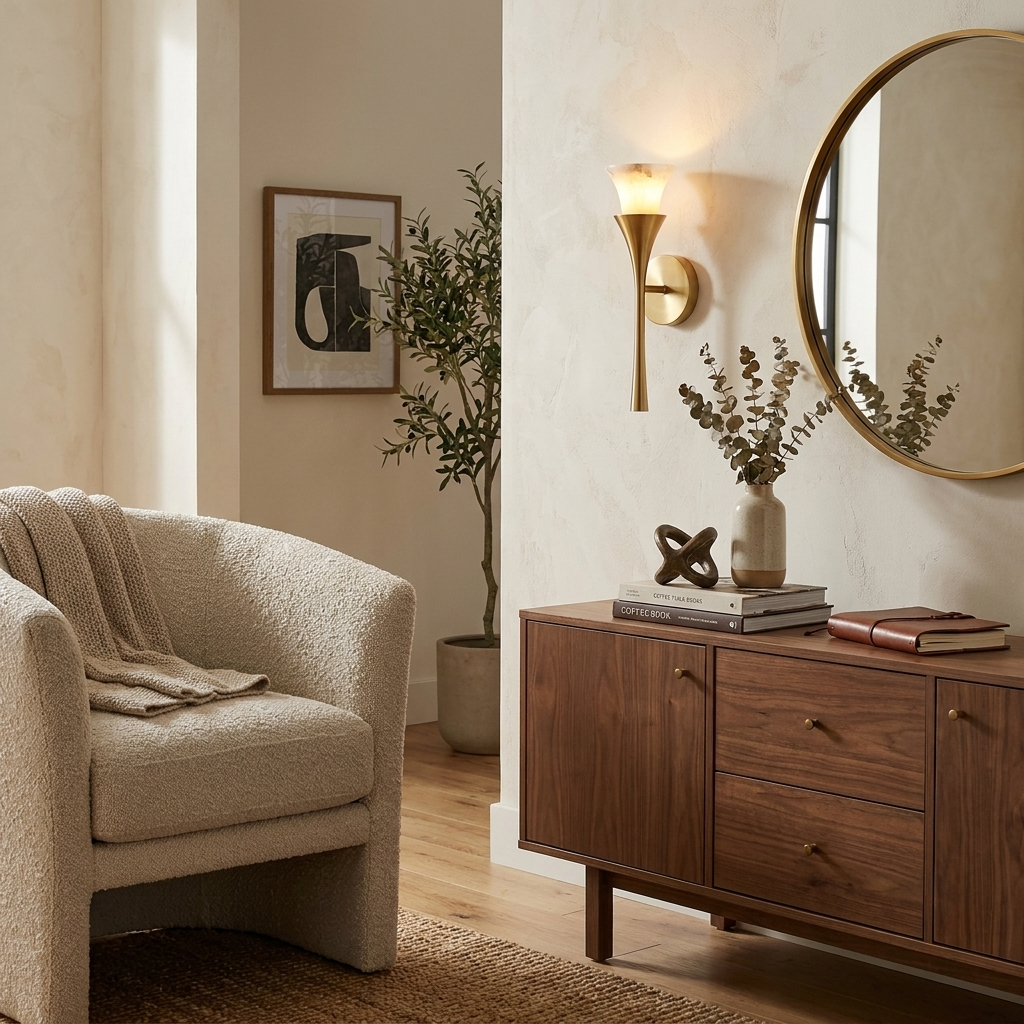 Kestleigh albast wandlamp