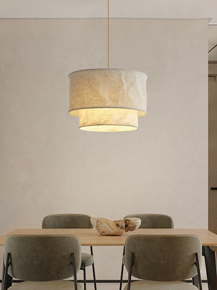 Merrinford Linnen Trommel Hanglamp