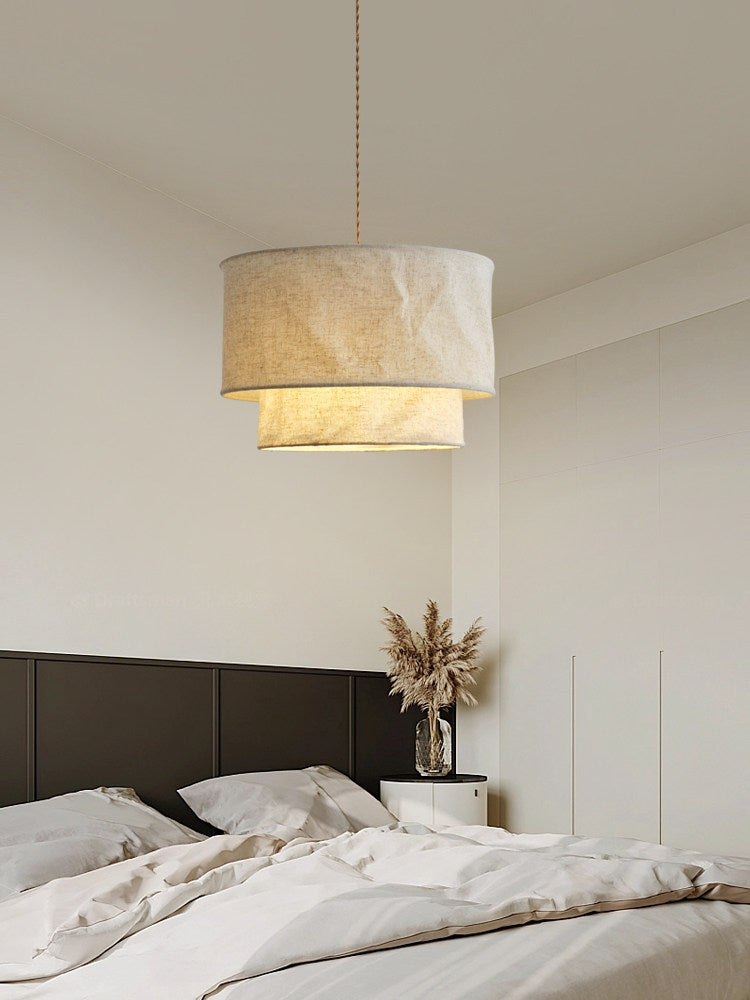 Merrinford Linnen Trommel Hanglamp