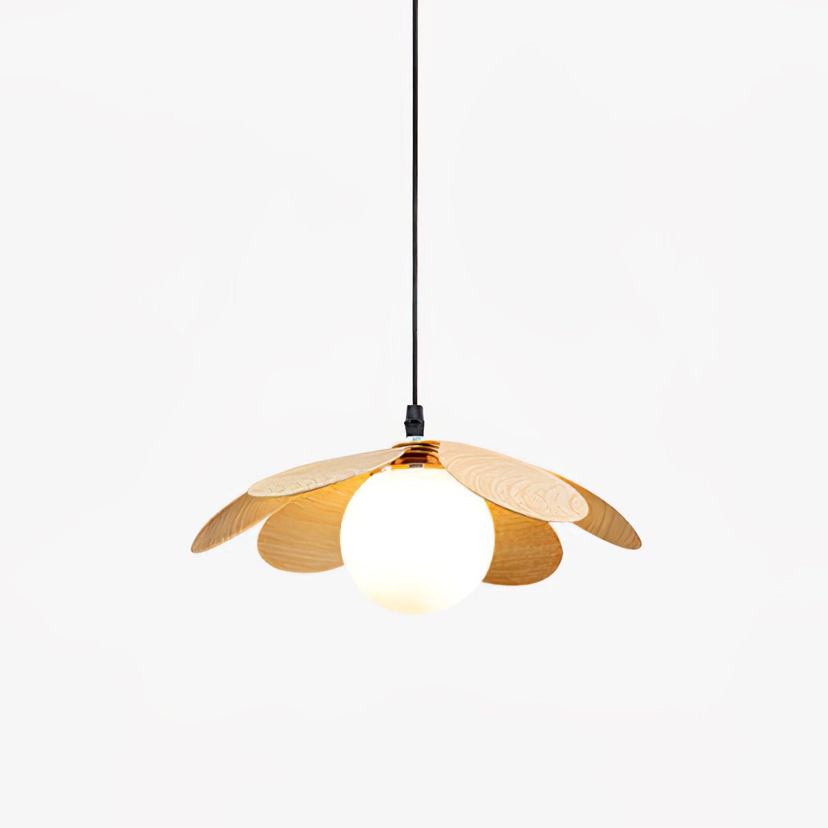 Arlenis hanglamp met glas in minimalistisch ontwerp