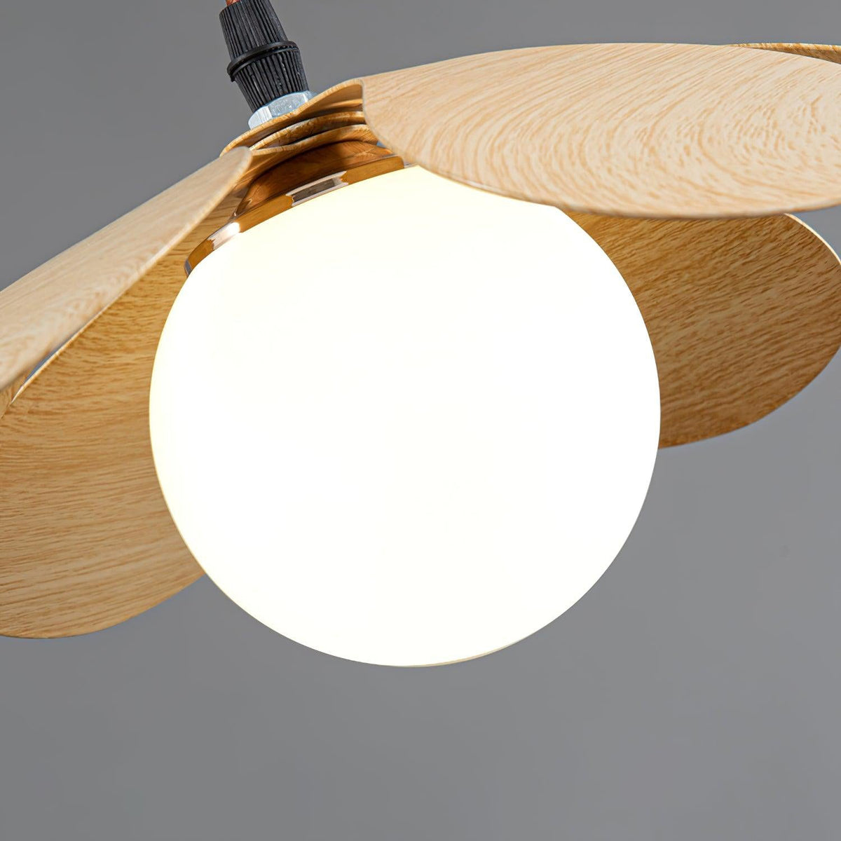 Arlenis hanglamp met glas in minimalistisch ontwerp