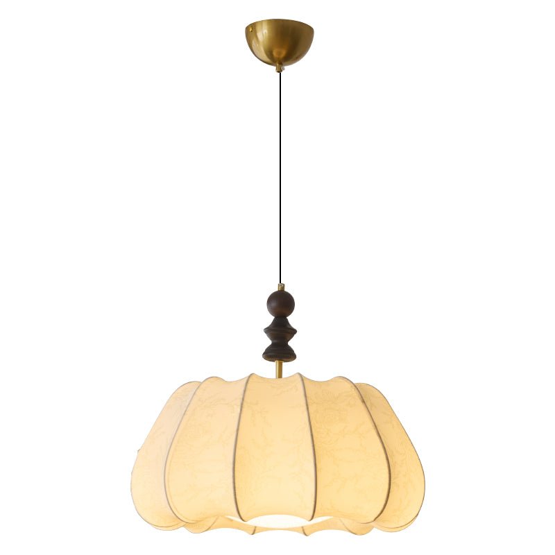 Asolira elegantie Vintage Houten hanglamp