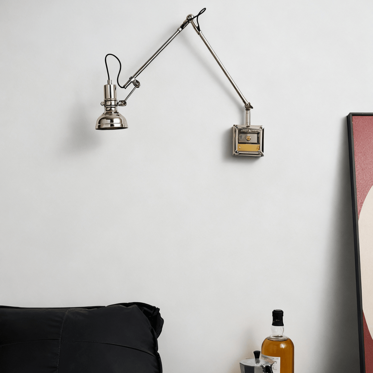 Rue Arm wandlamp