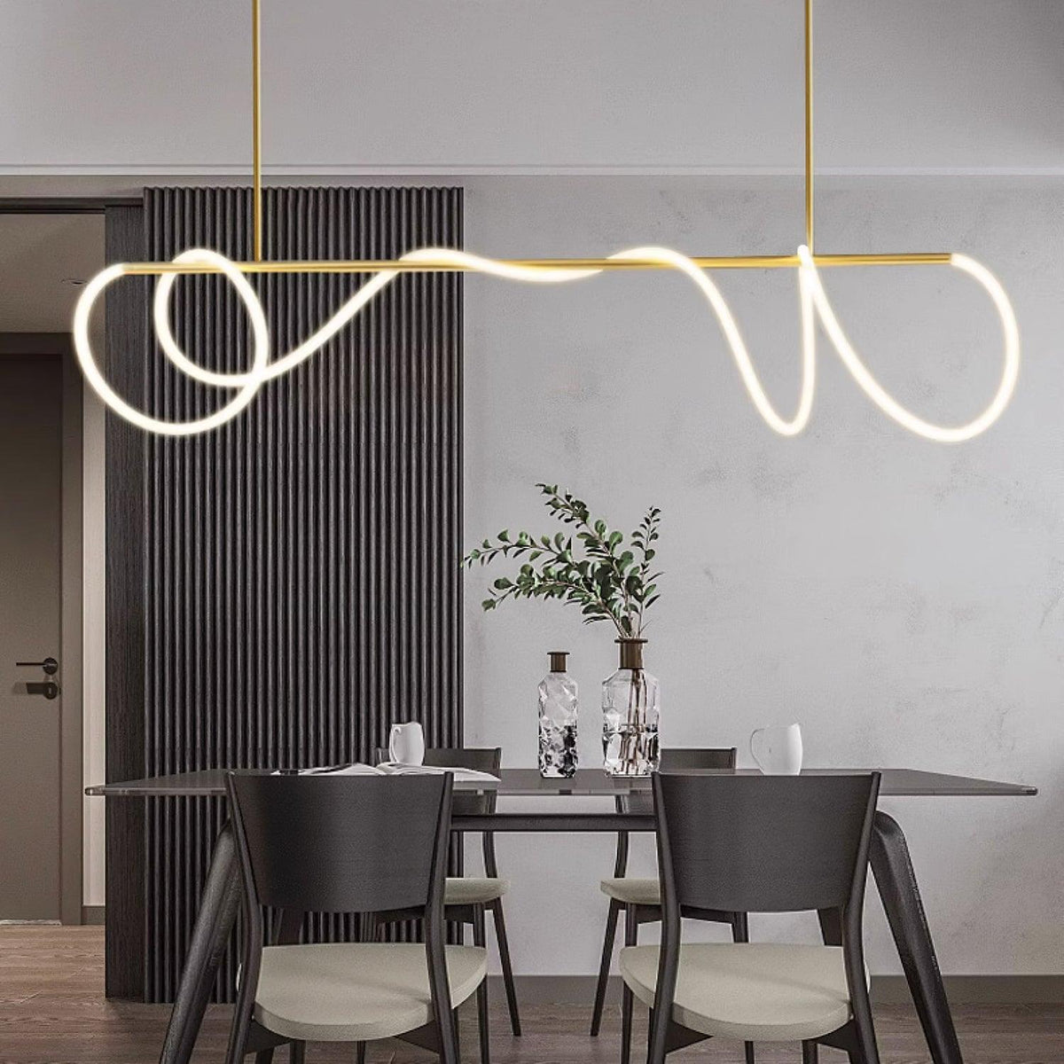 Vocor Kroonluchter Flexibel Silicone Curve Modern Elegant