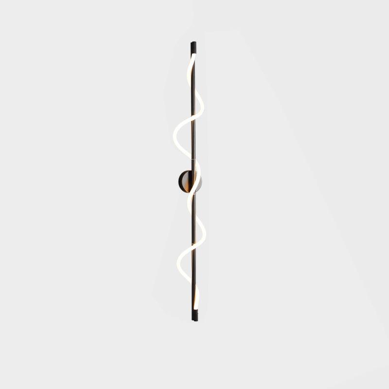 Nivelo sculpturale messing siliconen wandlamp