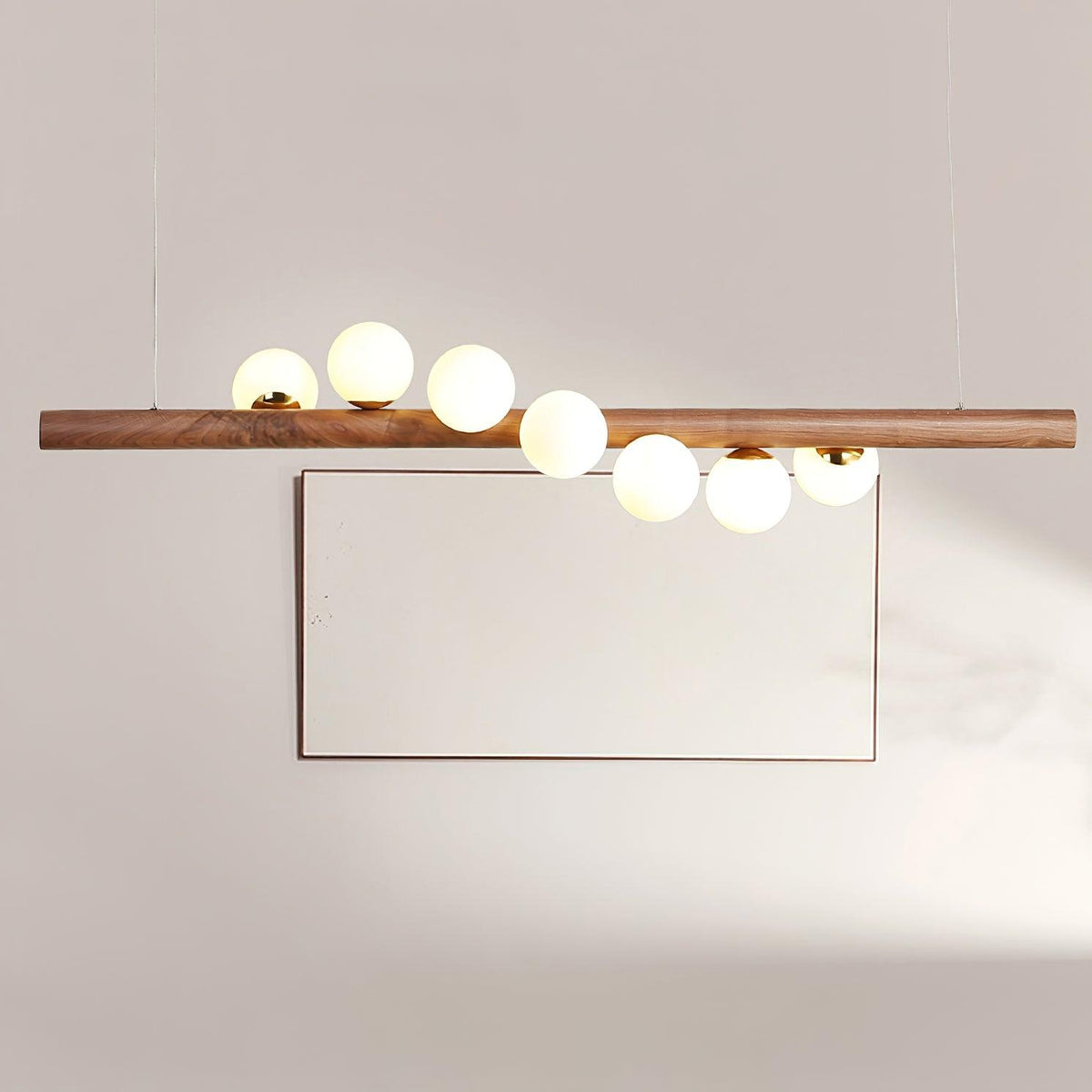 Arox Scandinavische houten hanglamp